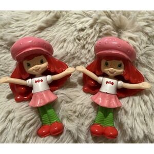 2010 McDonald's Happy Meal Toy Strawberry Shortcake Scented - Set Of 2